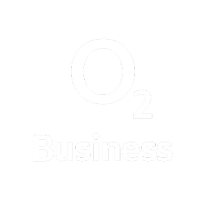 O2 logo white